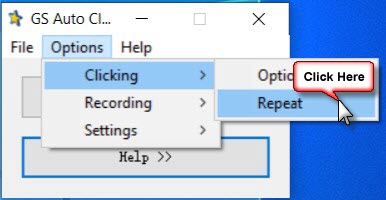 How do i use gs auto clicker